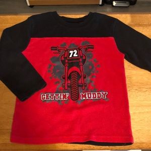 Boys dirt bike long sleeve